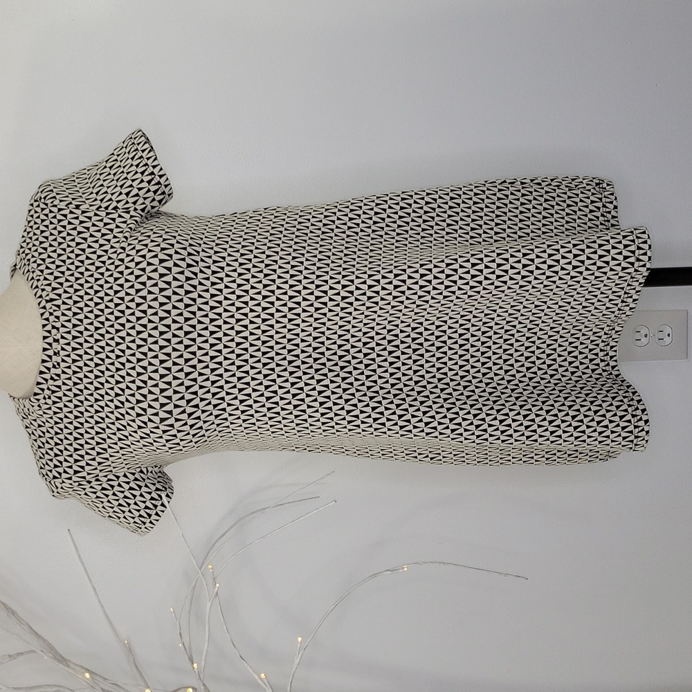 Zara Trafaluc Geometric Shift Dress SZ S
